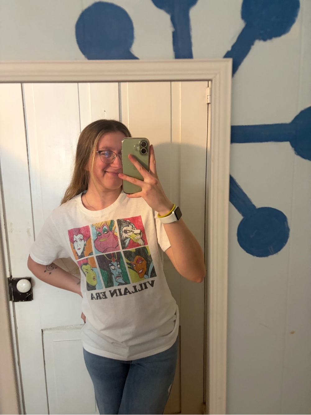 Disney villian era white Tshirt